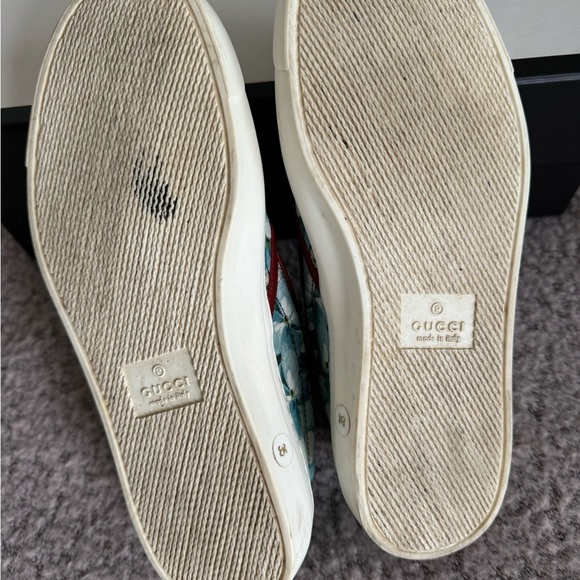 Gucci Supreme flora slip on sneakers - Picture 4 of 10